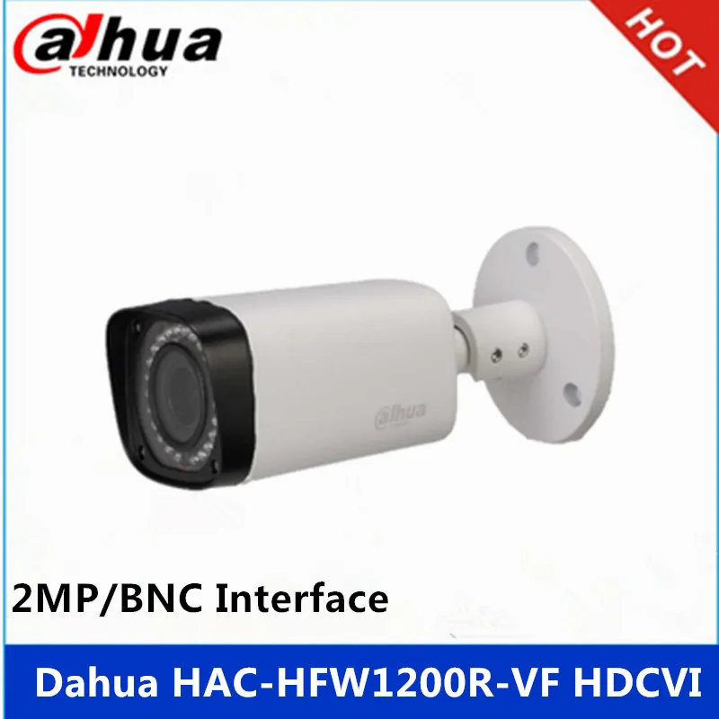 DAHUA HAC HFW1200R VF 2MP HDCVI Bullet Camera 1/2. 7 &quotIR 30M IP67 2 ~ 12 мм vari focal lens security camera VF|security camera|bullet