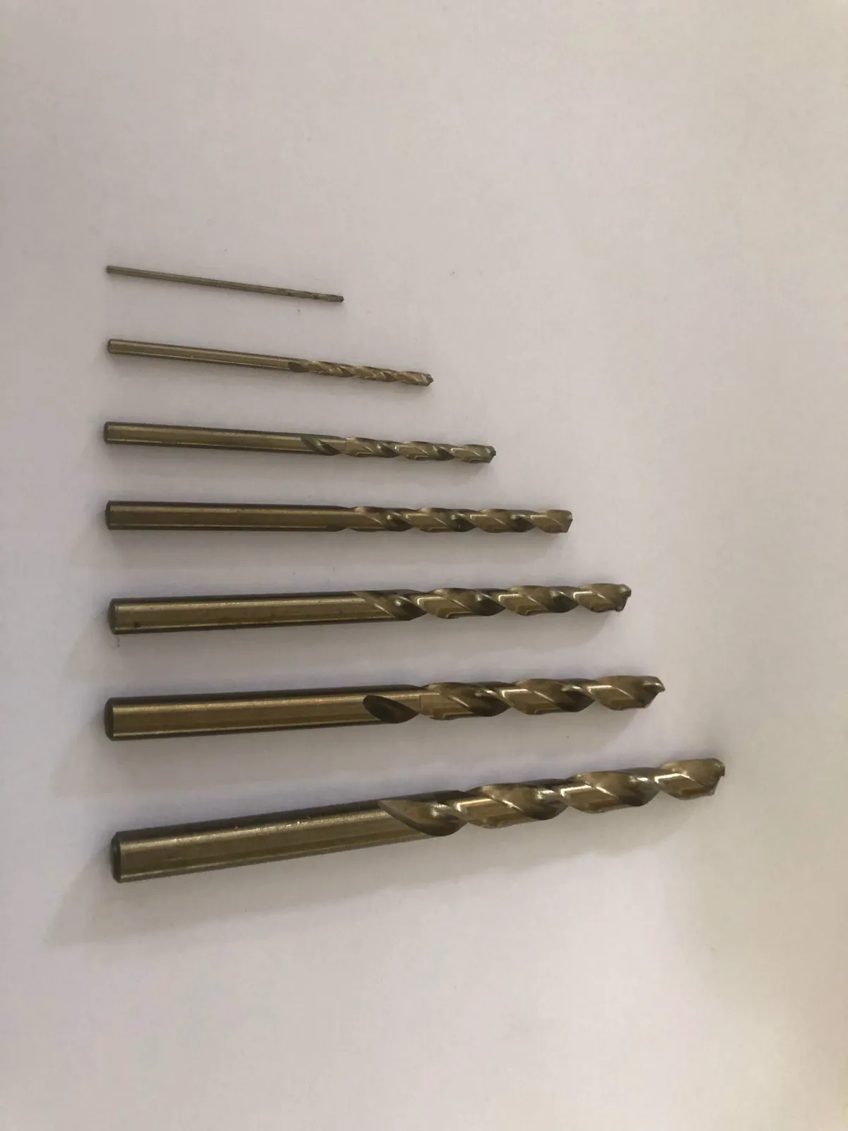 6 6.0 6.1 6.2 6.3 6.4 6.5 6.6 6.7 6.8 6.9 7.0 mm HSS-CO M35 Cobalt Steel Straight Shank Twist Drill Bits For Stainless Steel