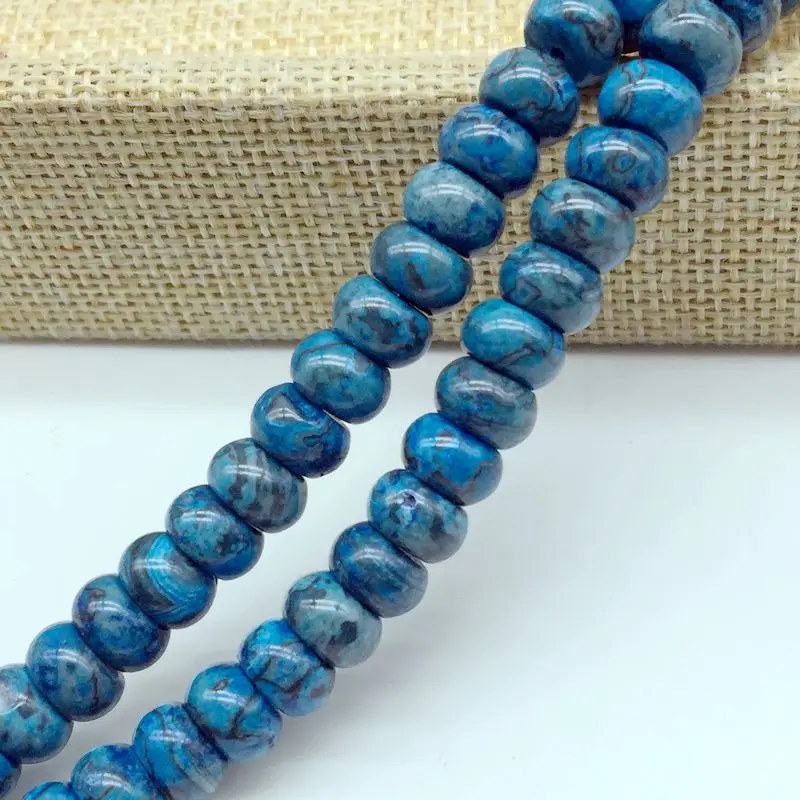 Модные разноцветные каменные бусины Rondelle диаметр 8 мм круглые сделай сам серьги