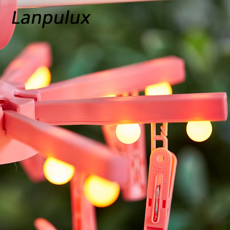 Lanpulux фото памятки зажимы ночные светильники креативные 16LED одежда складная