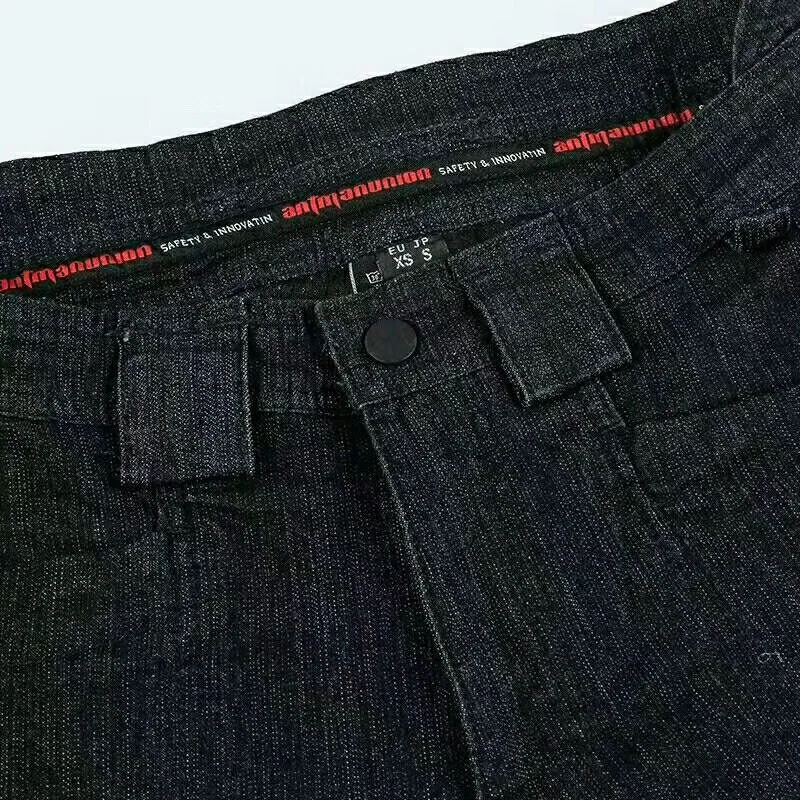 Эластичные брюки для мотокросса в стиле ретро черные джинсы BMW мужские езды по