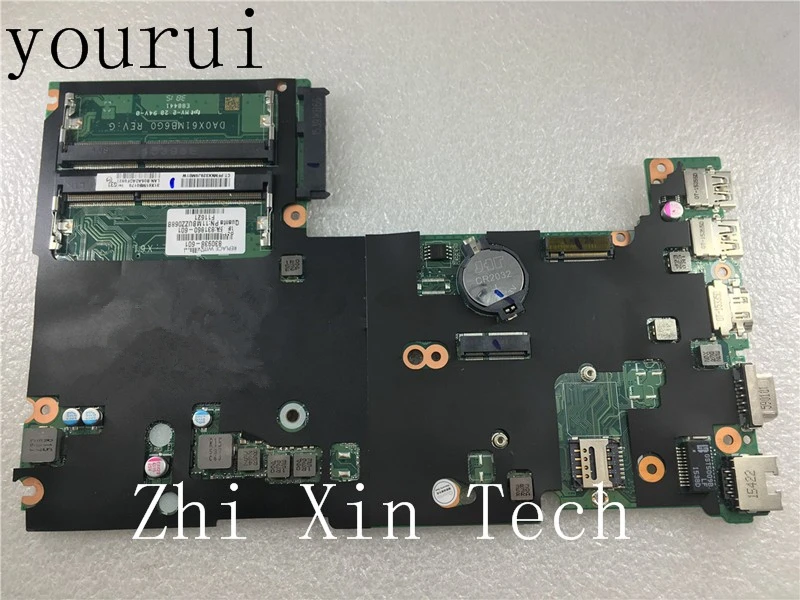 Yourui для ноутбука ProBook 430 G3 440 системная плата с i5 6200u процессором 830938 001 831860 DA0X61MB6G0