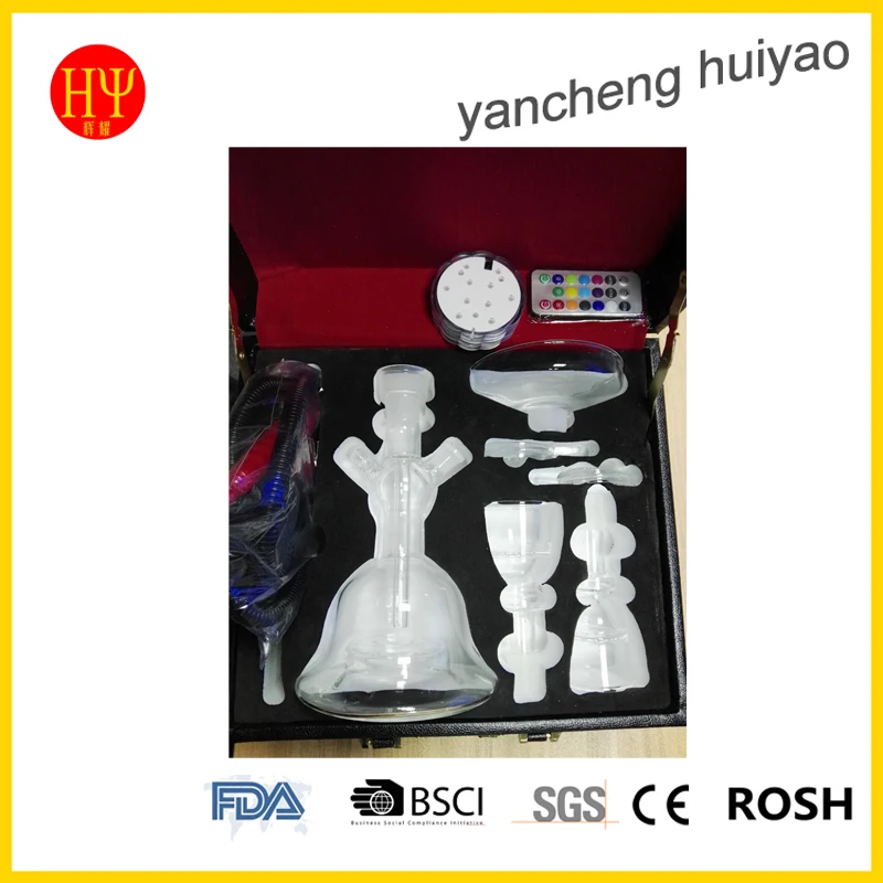 Led Чичи ясно Кальян Хука большой табака Чаша плиты уголь лоток подарок cachimba