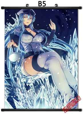 Новый аниме Akame ga KILL Esdeath домашний декор японский плакат настенный прокрутка | Дом