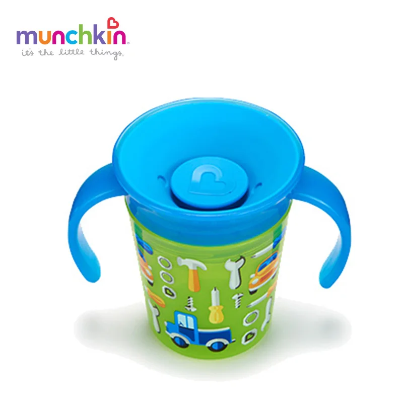 Munchkin Miracle 360 тренировочная чашка для маленьких мальчиков и девочек детская BPA
