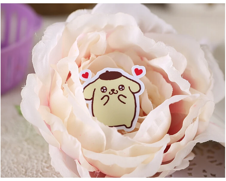 40 шт креативные kawaii самодельные наклейки для пудинга собаки/красивые