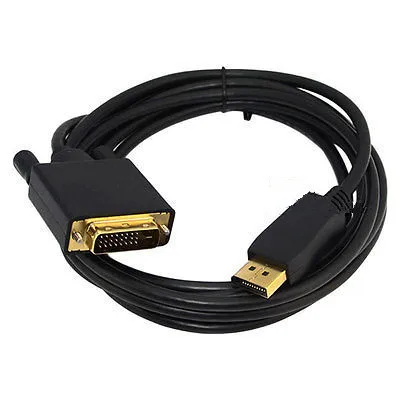 1 м Displayport к линии DVI 24 + 1dp dvi кабель Адаптер dp позолоченные|Соединители| |