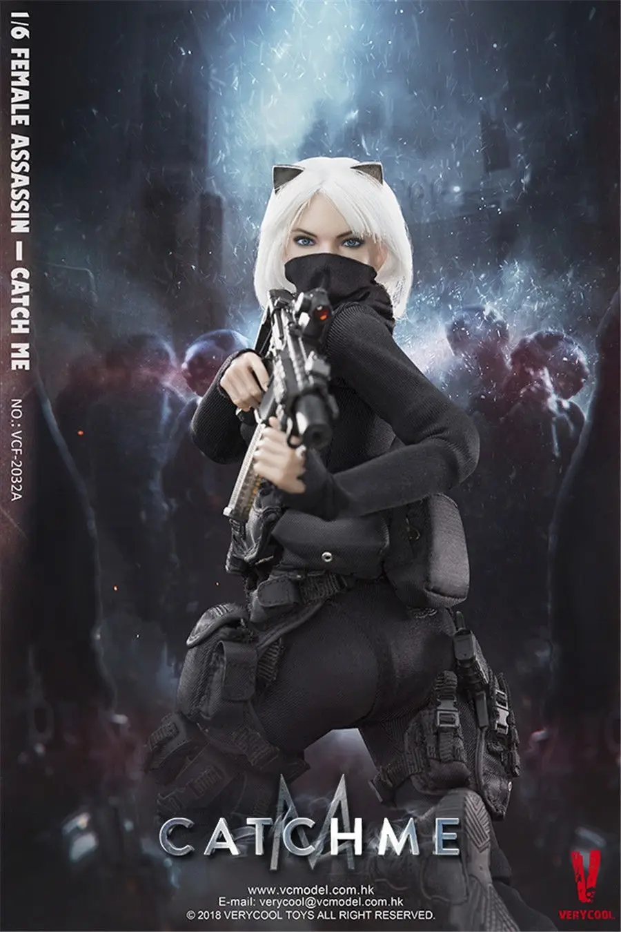1/6 VERYCOOL VCF 2033 Женская Серия Assassin первая бомба Лови меня фигурка бесплатная
