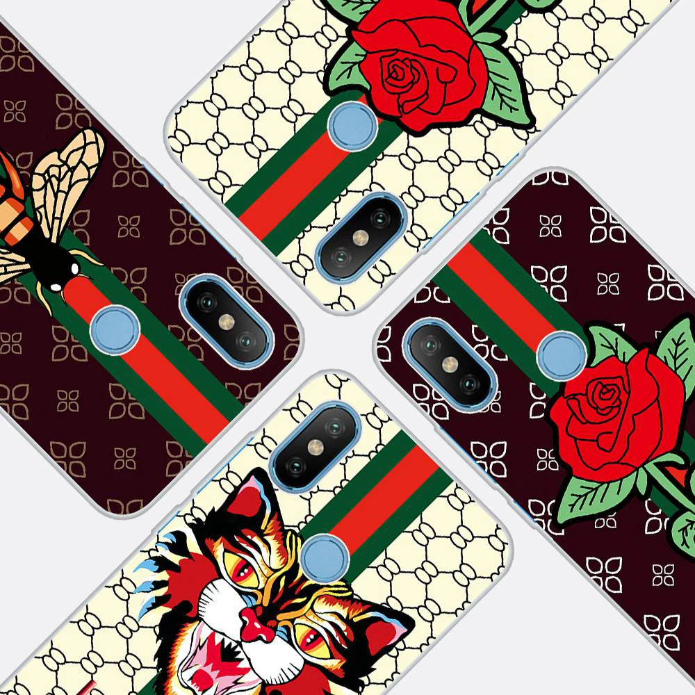For Xiaomi Mi A2 Case 5 5S Plus Cover Silicone Soft TPU 6 Mix 2S mi 6X Coque Capas |