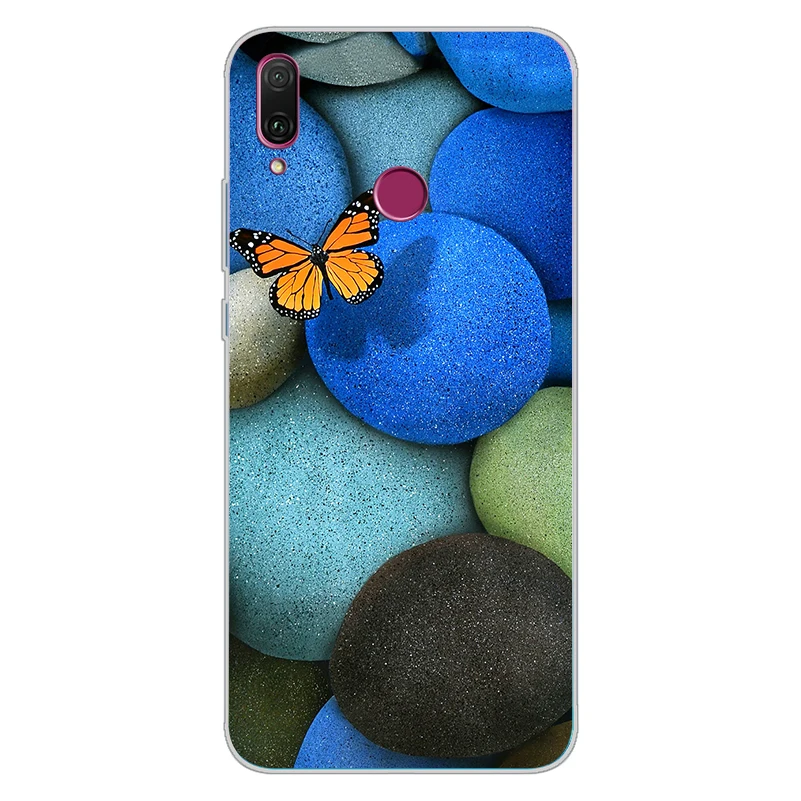 ciciber Phone Case for Huawei Honor 10 9 8 lite 7A 8C 8X Note V10 Y9 Y7 Y6 Y5 Y3 Pro Prime 2017 2018 2019 Pineapple Love Feather |
