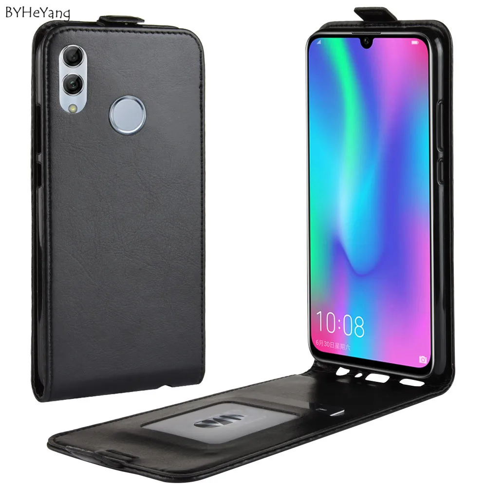 BYHeYang для Huawei Honor 10 Lite чехол с откидной крышкой роскошный кошелек P Smart 2019 из