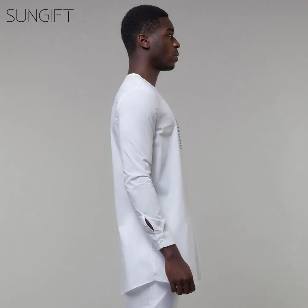 Мужской Топ в стиле Дашики SUNGIFT традиционная одежда африканском с длинными
