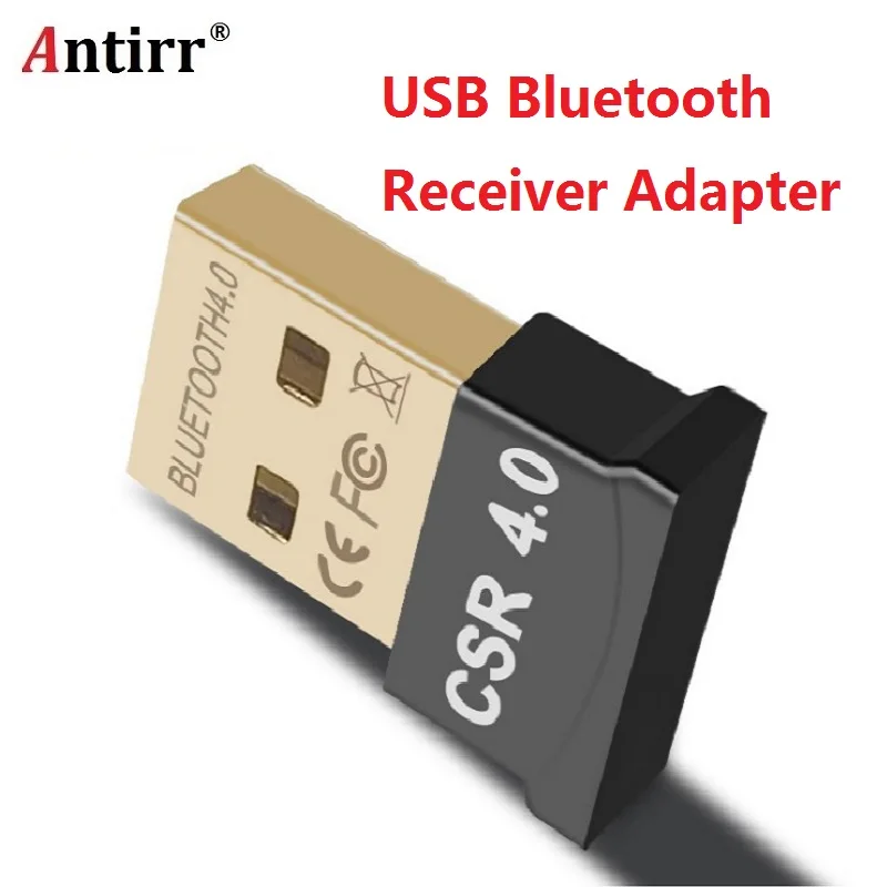 Мини USB Bluetooth адаптер V4.0 CSR Двойной режим беспроводной Dongles музыкальный звуковой