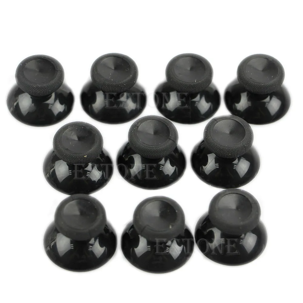 10 шт. сменный аналоговый Thumbstick Thumb Stick для контроллера черный