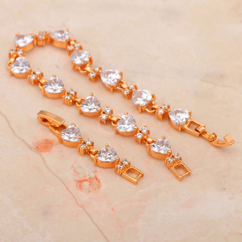 Браслет ROLILASON женский в стиле ретро романтический золотистый классический