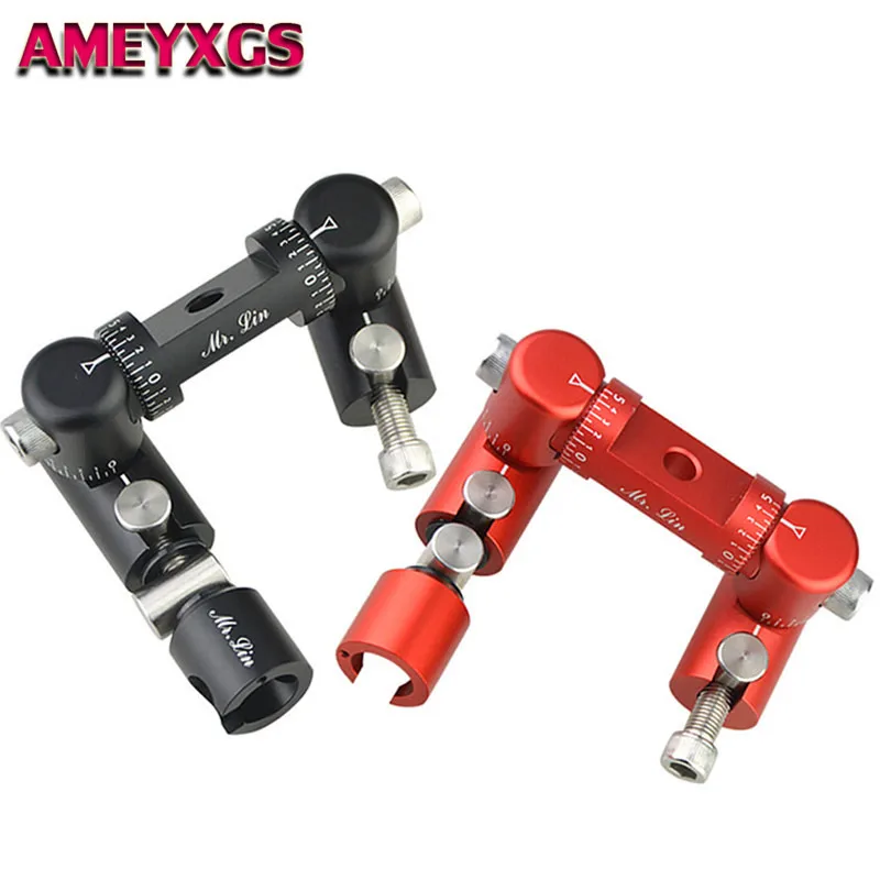 1Pc Archery Stabilizer Double Side V Bar Quick Disconnect Bow Rod Mount Adjustable V-bar For Bow Hunting Shooting Accessories