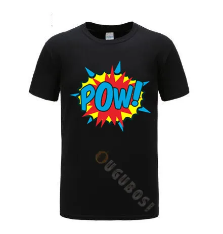 POW &quotпоп арт&quot Для мужчин S футболка художника подарок POPART комикс мультфильм 100%