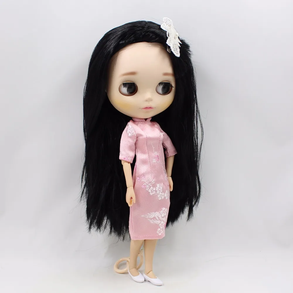 ICY DBS Blyth Кукольное платье Чонсам с древней вышивкой|Куклы| |
