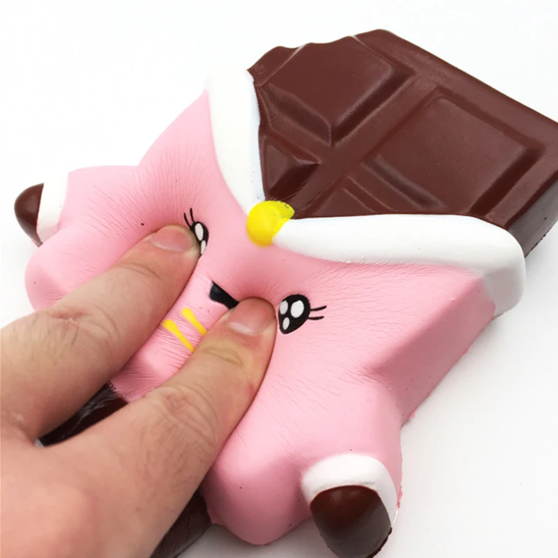 2018 Новый Kawaii мягкие мягкими jumbo шоколадный мальчик замедлить рост милый