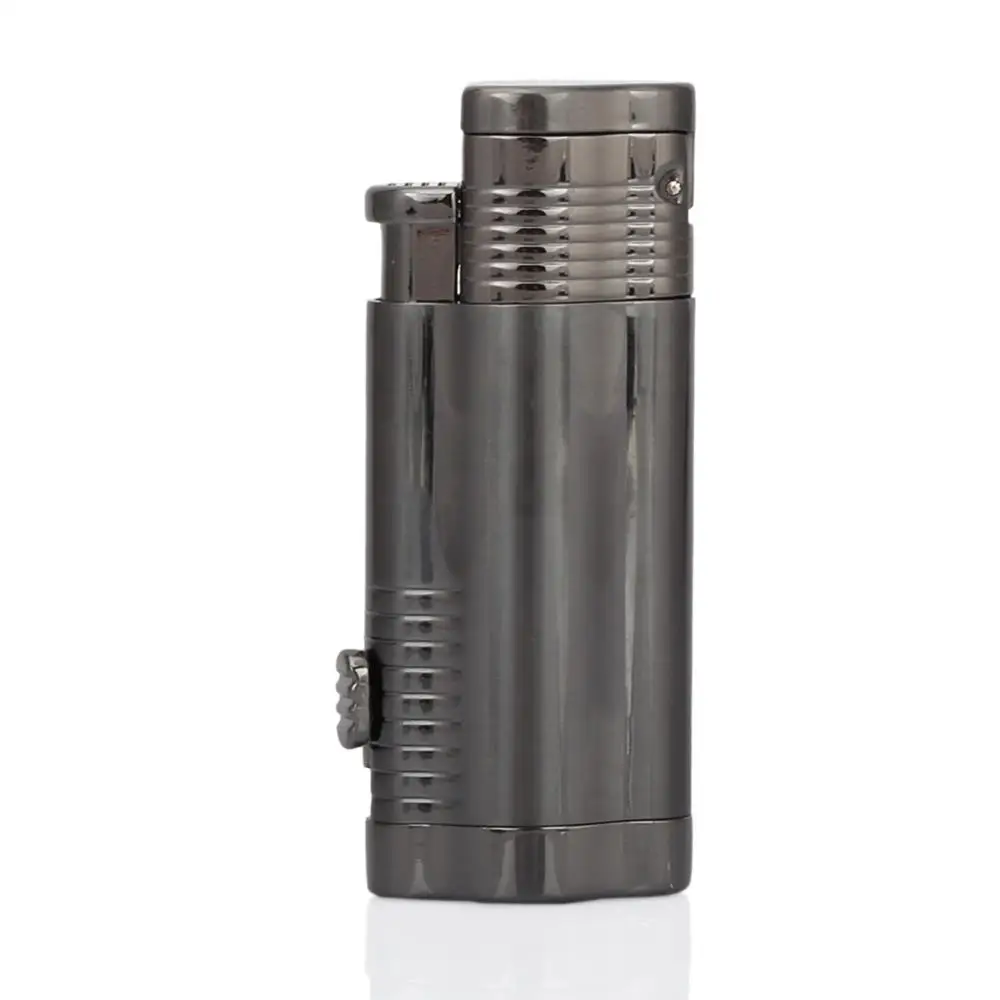 COHIBA ветрозащитная газовая зажигалка для сигар Pocket 3 Jet факел зажигалки бутан