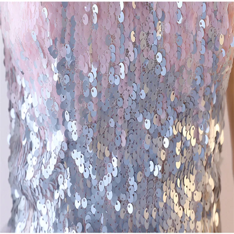 Блестящее женское платье с V образным вырезом без рукавов до колена|prom dresses 2017|prom