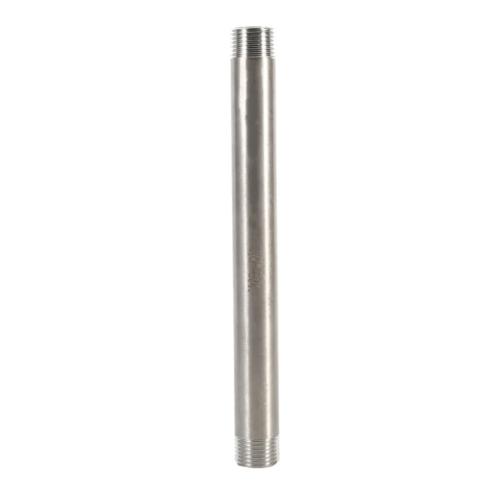 BSP 1/4 &quot1/2&quot 3/4 &quot1&quot 200 мм нержавеющая сталь SS304 Мужской x мужской резьбовой