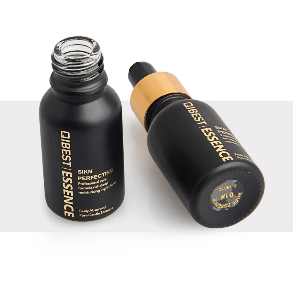 QIBEST 24k розовое золото, эссенция для предварительного макияжа, уход за лицом, омолаживающий, Осветляющий макияж, плавное увлажнение, основа для лица