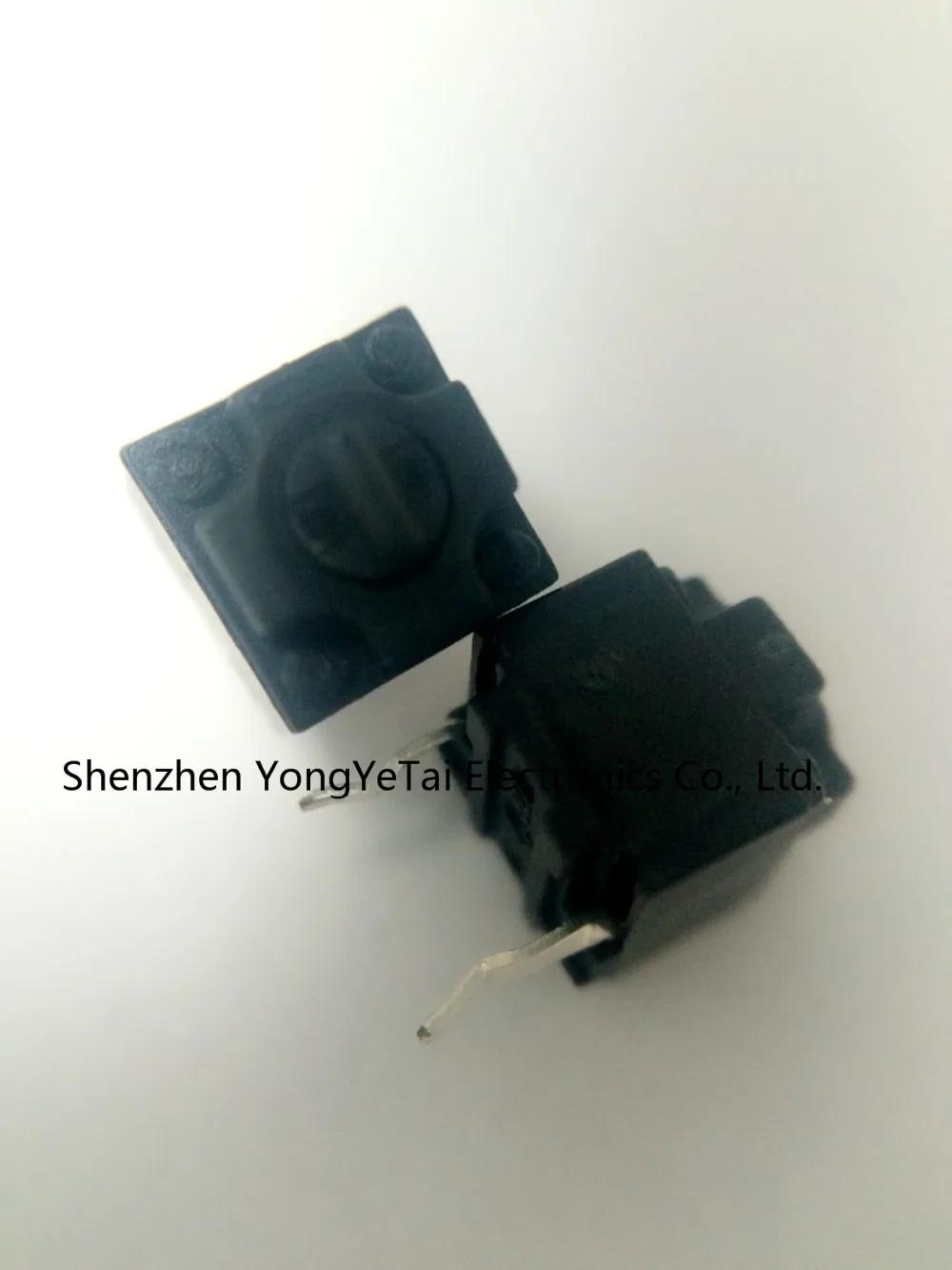 

YYT 10PCS Mouse switch 6*6*7.3MM voice button switch 2Pin IE4.0 button micro switch Curved pin