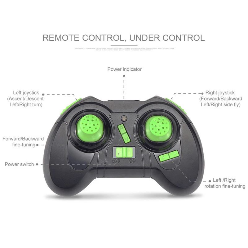 Оригинальный Радиоуправляемый мини Дрон 6 каналов пластиковый самолет игрушки