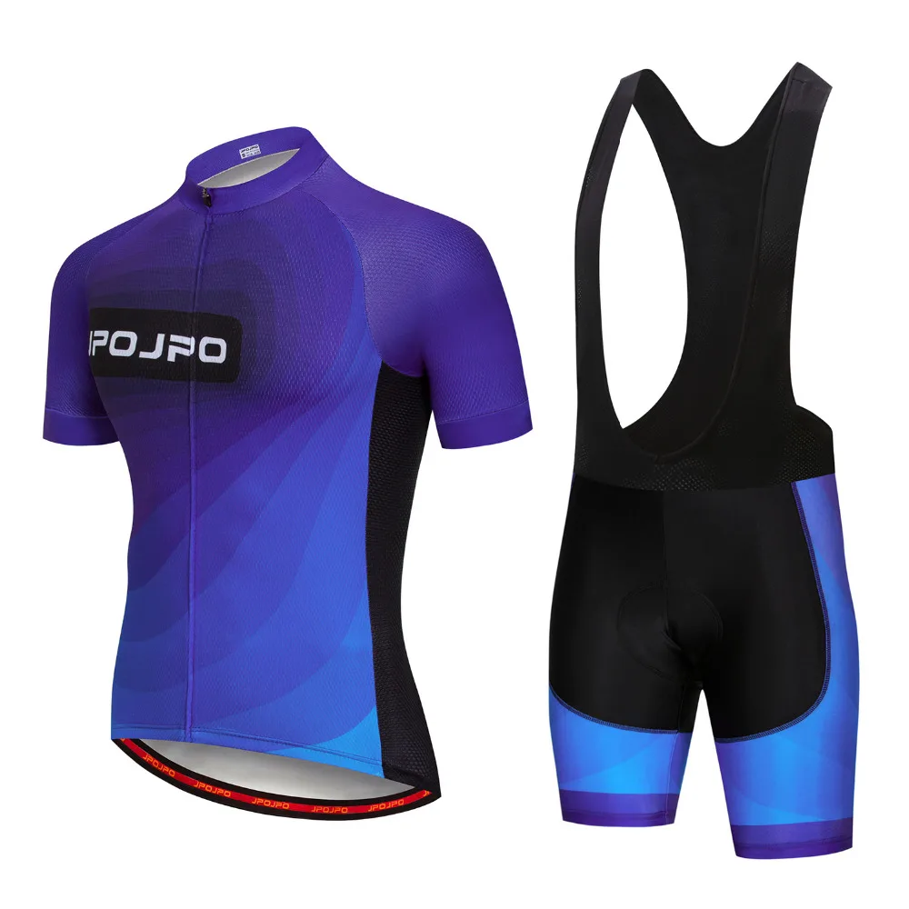 JPOJPO Мужская велосипедная майка синяя рубашка одежда Maillot Ropa ciclismo велосипедные
