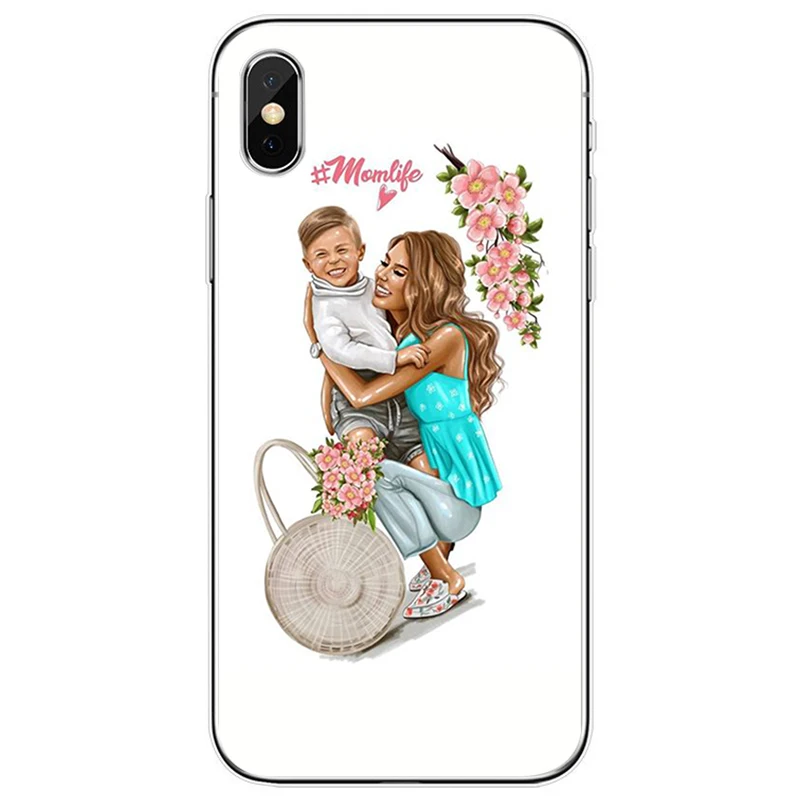Для iPhone X XS XR MAX для 5 5C 5S SE 6 6S 7 8 plus Модный Стильный чехол девушки из Парижа Мягкий