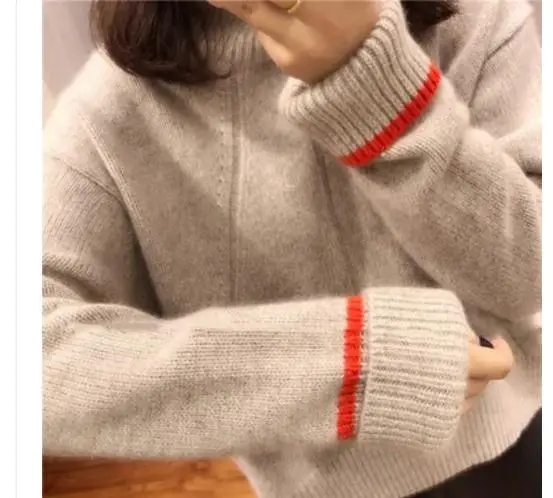 

2021 spring and autumn winter with New style fashion Long sleeve Women's Sweater coat