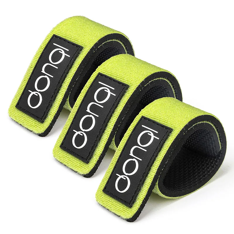 3 PCS Green DONQL высокое качество удочка галстук ремень многоразовый эластичный бинт клейкая обёрточная бумага пояс волшебный рыболовный инструмент застежка петля шнур стяжки - Цвет: 3 PCS Green
