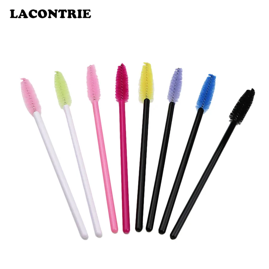 

Brushes for Eyelashes 50 pcs Makeup Brush Mascara Wands Disposable Eyelash Mascara Applicator Wand Brush Lash Extension Supplies