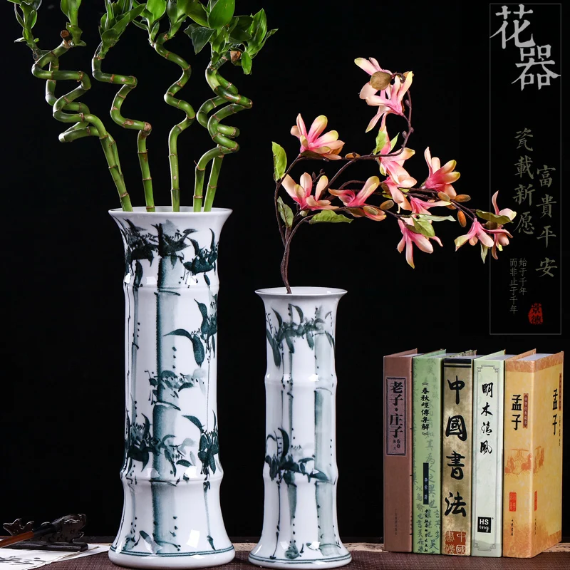 

Керамика Jingdezhen, украшение для гостиной, цветочные орнаменты Fuguizhu, Гидропонные строительные элементы
