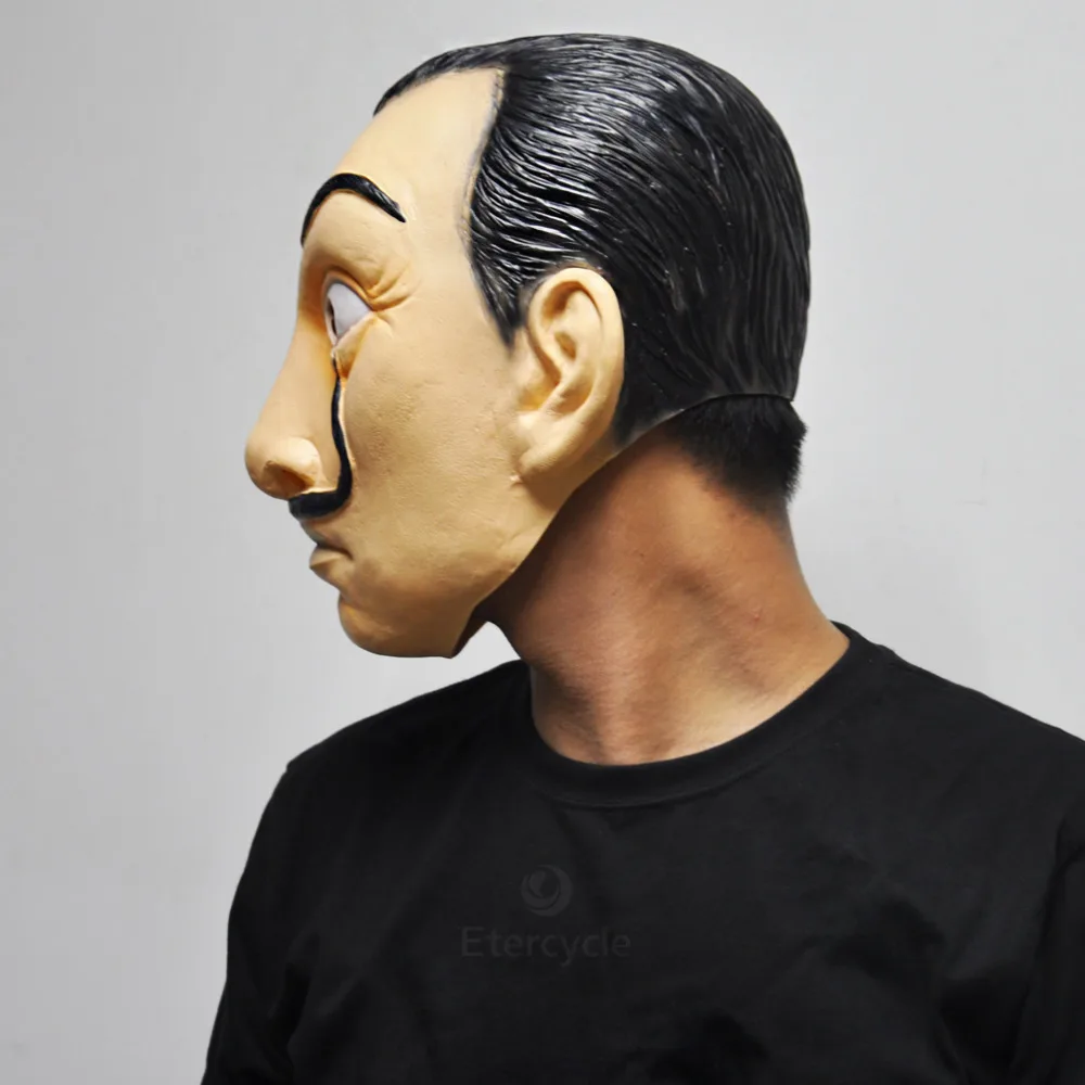 La Casa De Papel маска для косплея из латекса Вечерние Маски Хэллоуина игрушки высокого