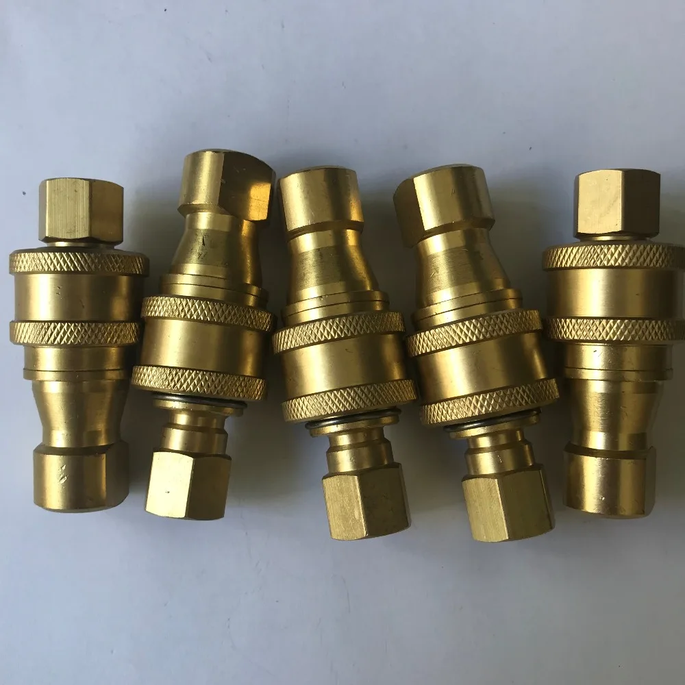 30 комплектов (60 шт = мужских + женских) 1/4 &quotISO 7421 Bseries гидравлические