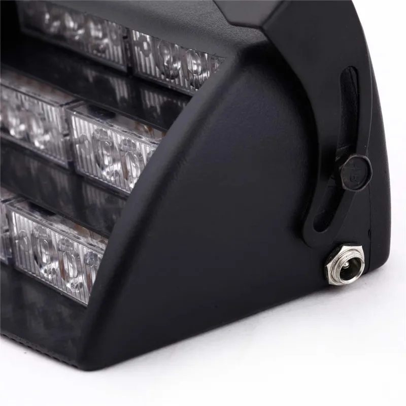 18 led Автомобильный мигающий светильник на лобовое стекло, аварийный предупреждающий светильник, DRL дневное предупреждение, противотуманная фара, маячок, стробоскоп, аварийный противотуманный светильник, лампа 12 В