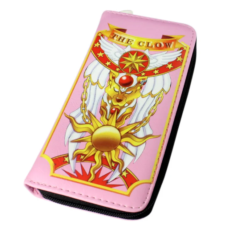 Cardcaptor Sakura объемный клатч кошелек анимация вокруг длинной секции реквизит