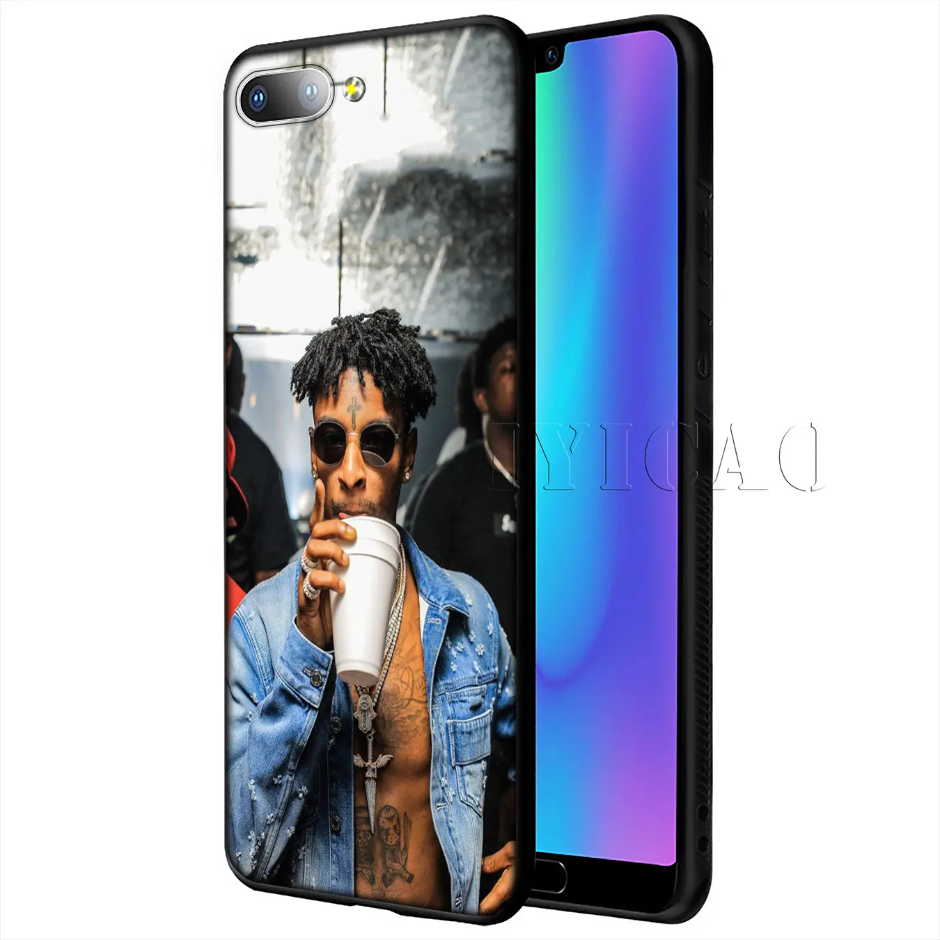 IYICAO 21 Мягкий силиконовый чехол для телефона Huawei Y9 Y7 Y6 Prime 2019 Honor 20 8C 8X 8 9 9X 10 Lite 7C 7X 7A