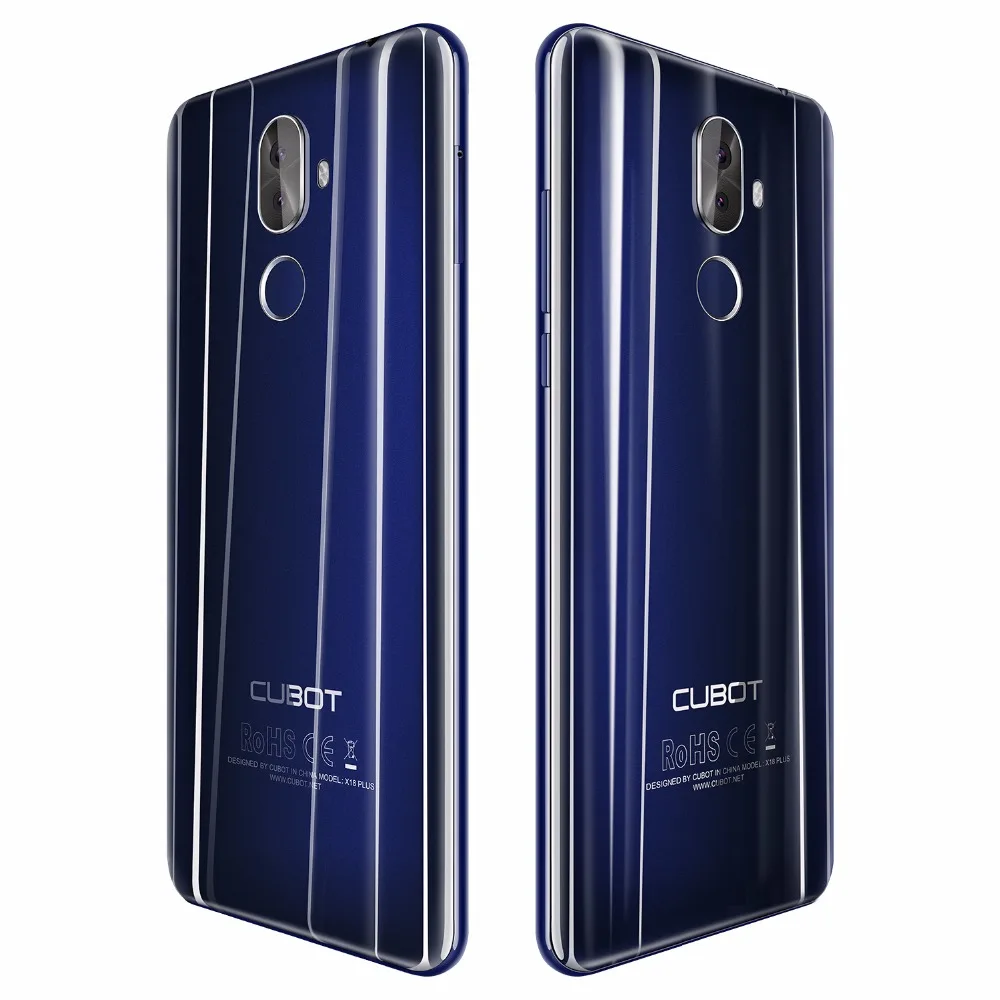 Cubot X18 Plus 5 99 'ɺndroid 8 0 MT6750T Octa core 4 Гб оперативная память 64 Встроенная смартфон Dual