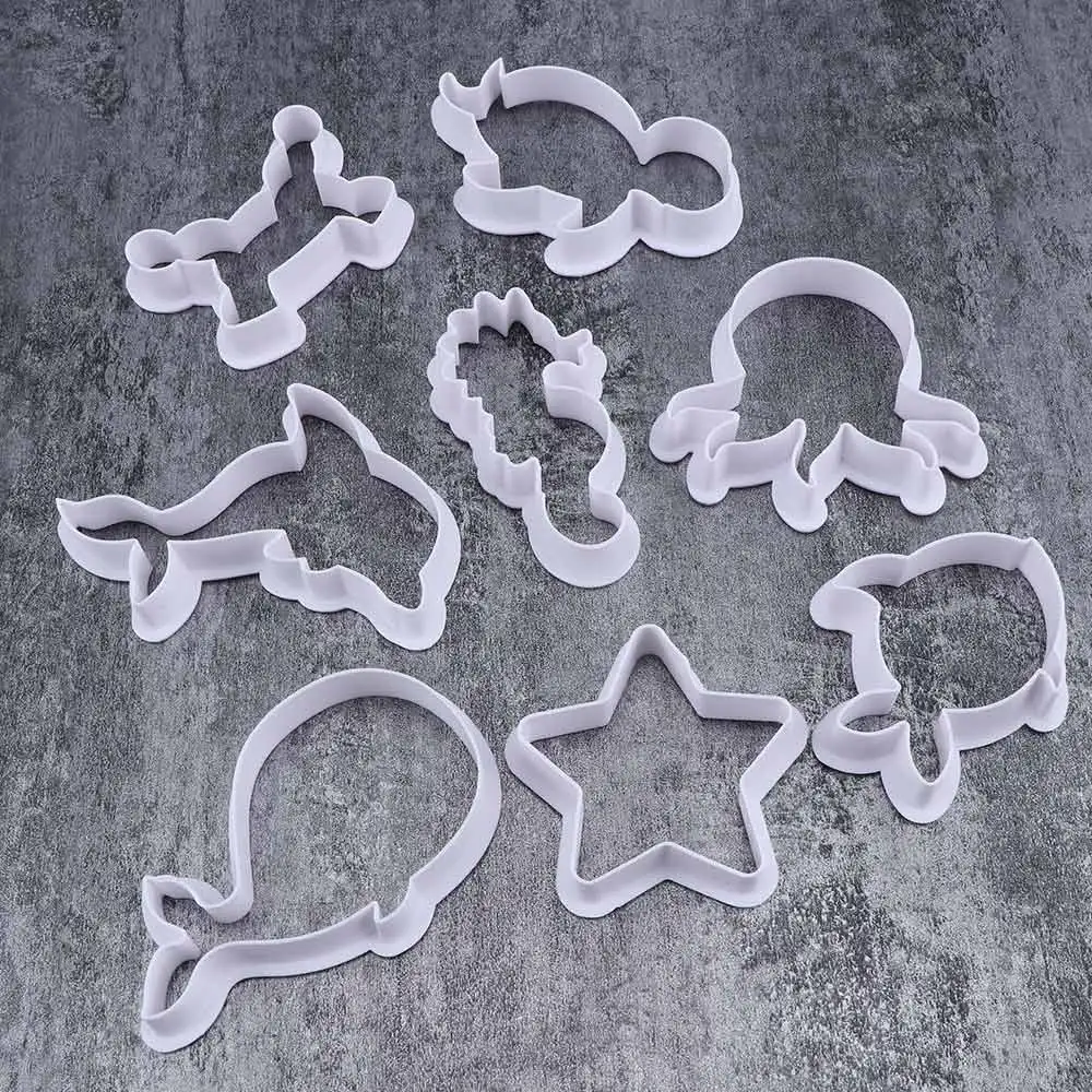 Форма для печенья морской формы 1 комплект форма в форме Кита дельфина осьминога