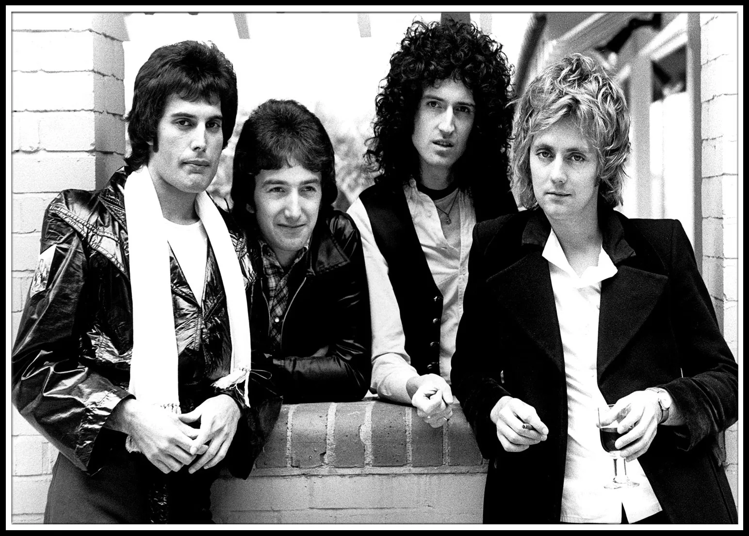 Постер группы &quotQueen&quot белая фото бумага бар кафетерий украшение для дома в виде