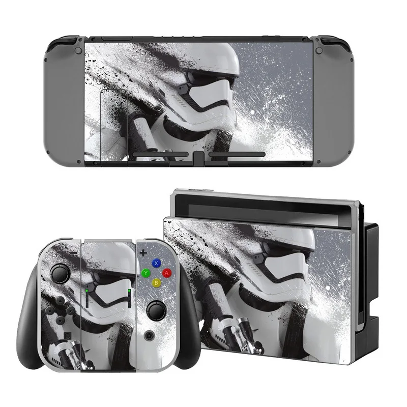 Дорожный переключатель Виниловая наклейка для nintendo Switch консоль и контроллер Набор для кожи - Цвет: 3