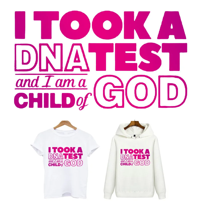 Child of god полосы термо Стикеры для одежды на одежде применения одного