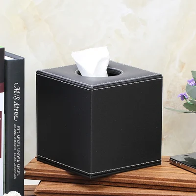 Квадратная Бытовая коробка для салфеток автомобильная держатель салфетки чехол