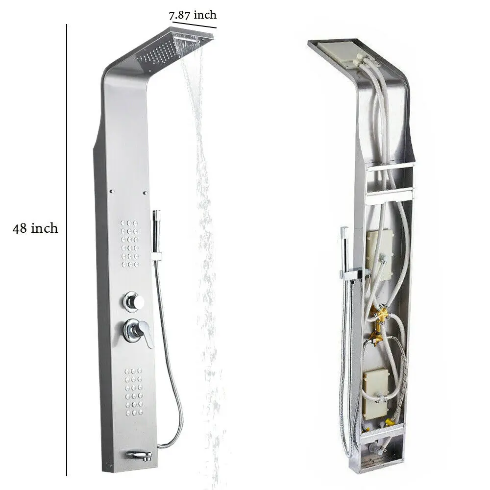 Душевая панель Водопад смеситель для душа с массажными насадками|Смесители душа|