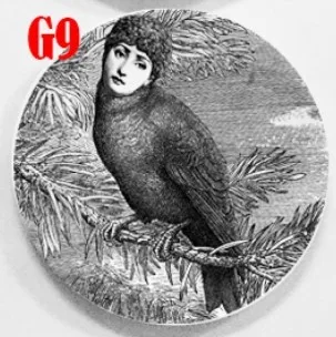 Винтажные принты rosenthal Piero fornasetti в пластинках, художественная тарелка для лица, Череп, на заказ, los platos, для искусства, спальни, дома, кафе, модные декоративные - Цвет: I