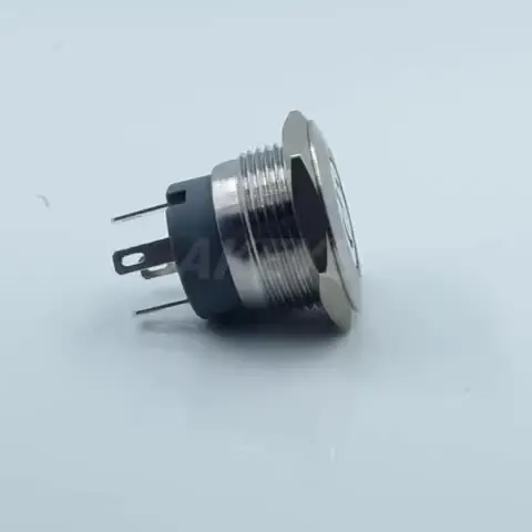 2 шт. PX19C-P11Y-EPower водонепроницаемый кнопочный переключатель с высоким потоком 19 мм