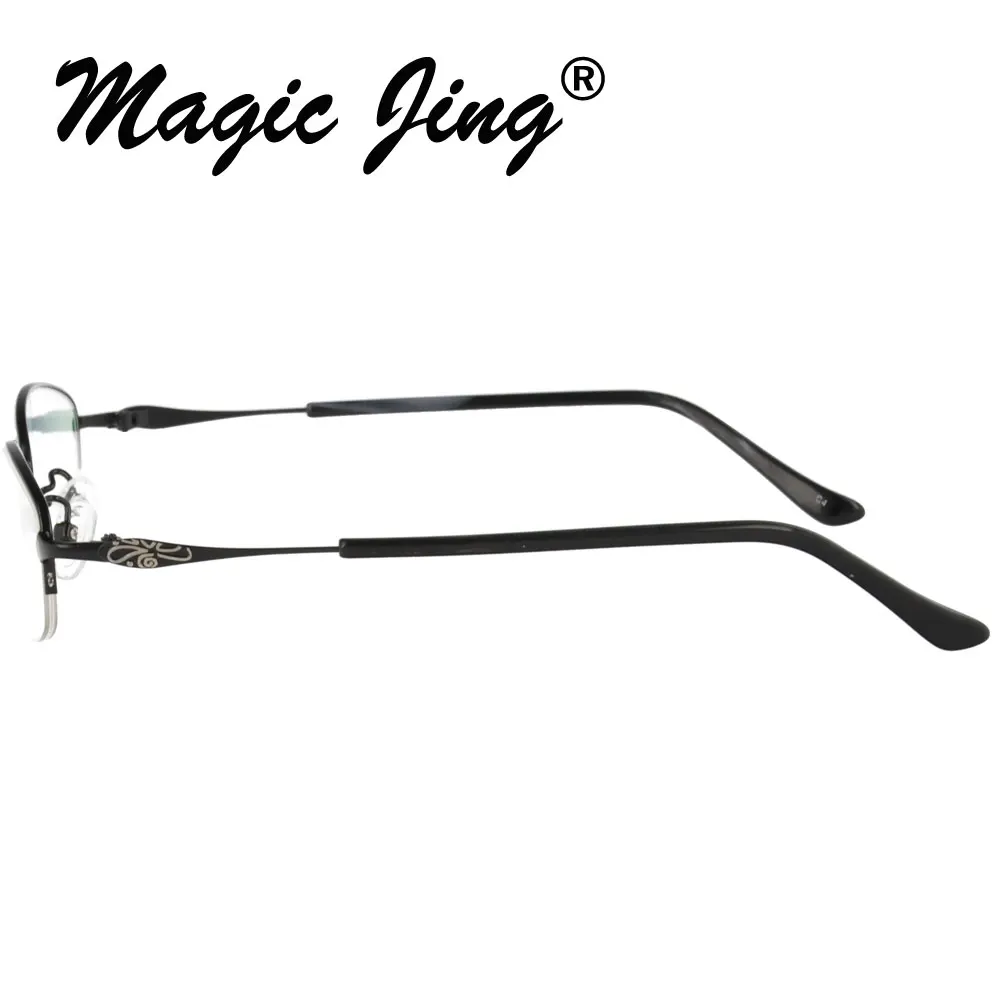 Металлическая оправа для очков Magic Jing мужские ультралегкие очки по рецепту